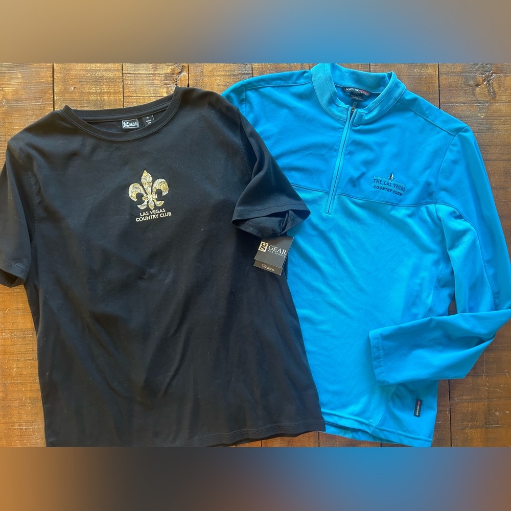 Las Vegas Country Club Bling‎ Tee & Pullover Jacket